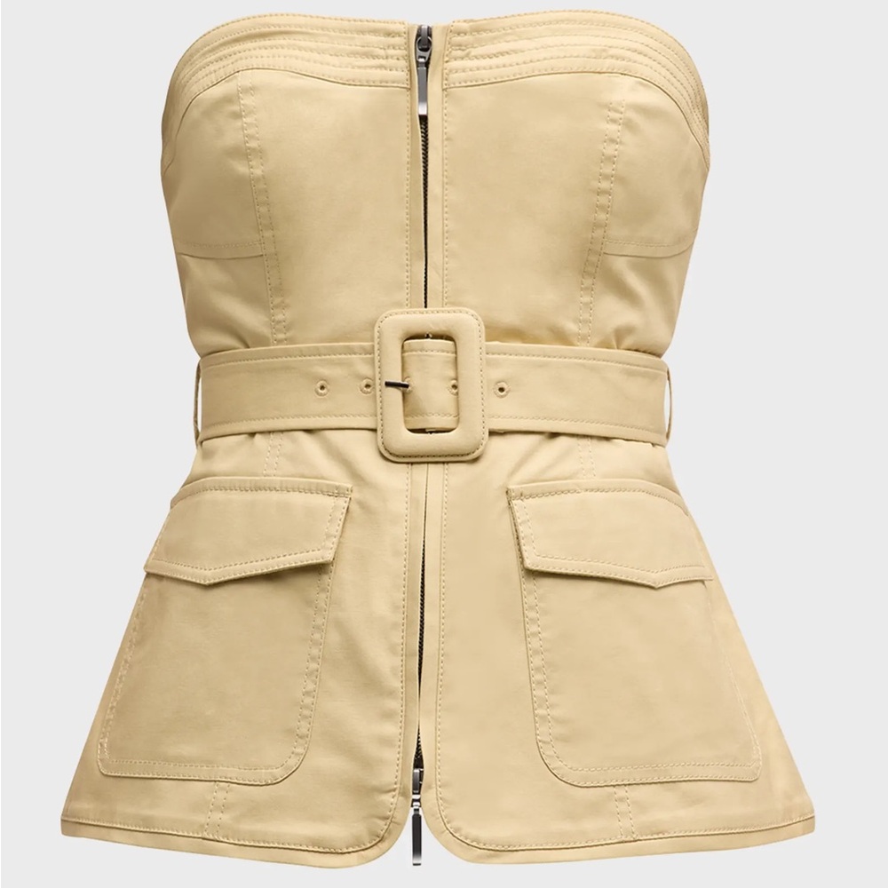 Simkhai ELETTRA BUSTIER khai size 12nwt